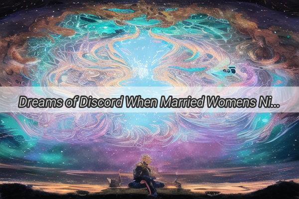 Dreams of Discord When Married Womens Nightmares Unravel Marital Tensions